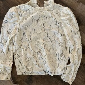 By Anthropologie blouse - worn once. Excellent condition- non smoking home.